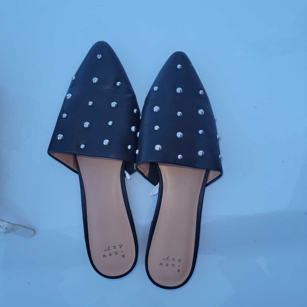 Target Black Mules Comfortable Slip-On Shoes
